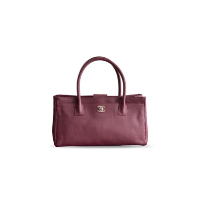CHANEL CAVIAR SMALL CERF EXECUTIVE TOTE BAG (32*17.5*13cm) 