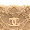 CHANEL TWEED NATURE FLAP DARK BEIGE (38*20*11cm) 