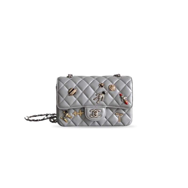 CHANEL MINI CLASSIC FLAP 11.12 HANDBAG (20*13*6cm) 