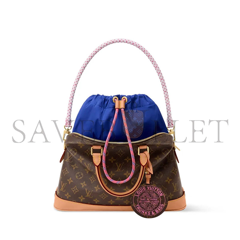 LOUIS VUITTON MONOGRAM ALMA SOFT MM SHOULDER BAG BROWN M27327 (37*28*13.5cm)