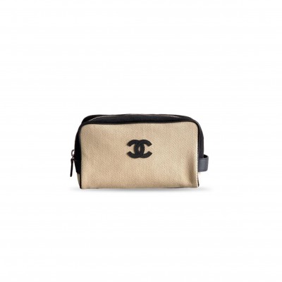 CHANEL ZIPPED POUCH (22*14cm) 