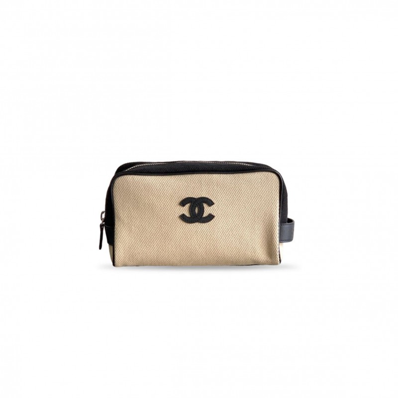 CHANEL ZIPPED POUCH (22*14cm) 