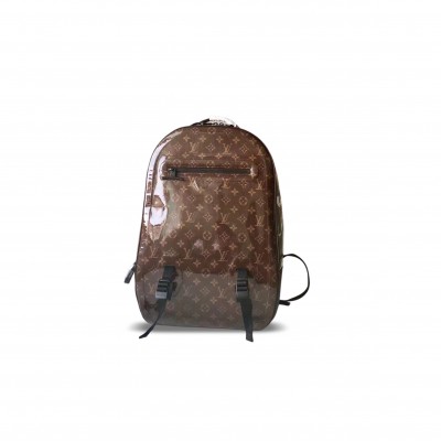 LOUIS VUITTON BACKPACK PM MONOGRAM TITANIUM (46*31*26cm) LOUIS VUITTON BACKPACK PM MONOGRAM TITANIUM (46*31*26cm)