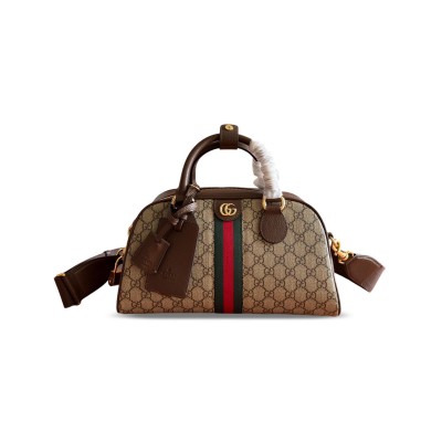GUCCI OPHIDIA MEDIUM GG TOP HANDLE 724575 (32.5*20*16cm) GUCCI OPHIDIA MEDIUM GG TOP HANDLE 724575 (32.5*20*16cm)