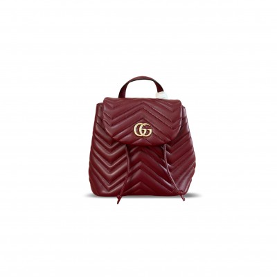 GUCCI GG MARMONT MINI BACKPACK 855921 (20*18*11cm) GUCCI GG MARMONT MINI BACKPACK 855921 (20*18*11cm)