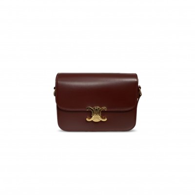 CELINE MEDIUM TEEN TRIOMPHE BAG 187363 (22.5*16.5*7.5cm) CELINE MEDIUM TEEN TRIOMPHE BAG 187363 (22.5*16.5*7.5cm)