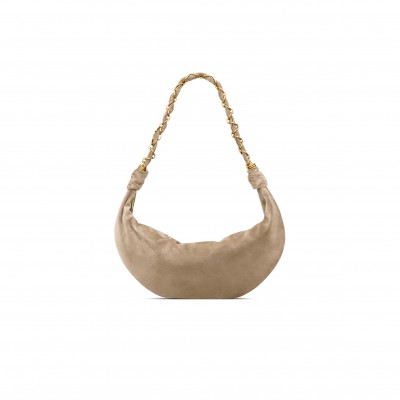 YSL AMALIA HOBO IN SUEDE 8622101U80W1632 (28*23*4cm)