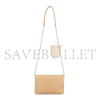 YSL CASSANDRE TEXTURED LEATHER CHAIN POUCH 819271 (19*12*3cm) YSL CASSANDRE TEXTURED LEATHER CHAIN POUCH 819271 (19*12*3cm)