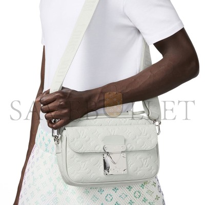 LOUIS VUITTON S LOCK SHOULDER BAG M23152 (22*18*8cm)