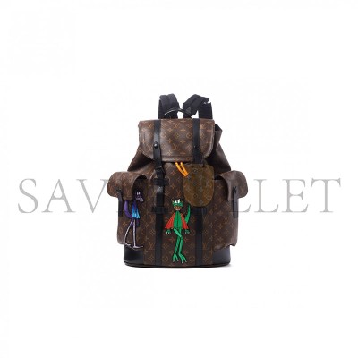 LOUIS VUITTON MASTER MONOGRAM LV FRIENDS CHRISTOPHER PM M45617 (47*41*13cm) LOUIS VUITTON MASTER MONOGRAM LV FRIENDS CHRISTOPHER PM M45617 (47*41*13cm)
