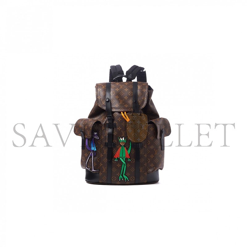 LOUIS VUITTON MASTER MONOGRAM LV FRIENDS CHRISTOPHER PM M45617 (47*41*13cm)
