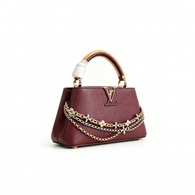 LOUIS VUITTON MASTER CAPUCINES EAST-WEST BB M26345 (26.5*14*8cm)