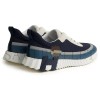 HERMES PARIS BOUNCING SNEAKER BLUE GREY WHITE H242796ZHI2435