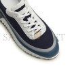 HERMES PARIS BOUNCING SNEAKER BLUE GREY WHITE H242796ZHI2435