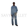 LOEWE ANAGRAM BAGGY JEANS MID BLUE 
