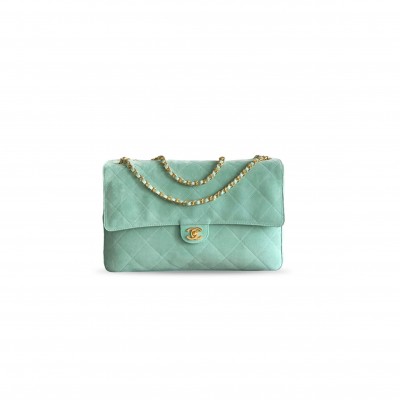 CHANEL SUEDE CALFSKIN SMALL SOUPLISSIMO MAXI FLAP (39*28*11cm) 