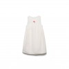 PRADA EMBROIDERED SLUBBED CANVAS MINI-DRESS P3S60R PRADA EMBROIDERED SLUBBED CANVAS MINI-DRESS P3S60R