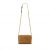 YSL CASSANDRE MATELASSÉ CARRÉ CAMERA BAG IN SUEDE 7648091U8073194 (19.5*14*4cm)