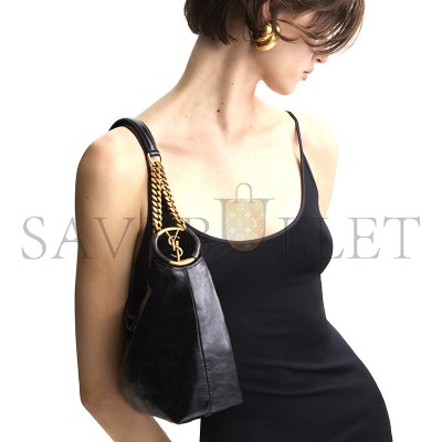 YSL HORTENSE SMALL HOBO IN SHINY LEATHER 871222AAGOL1000 (24.5*22.5*8.5cm) YSL HORTENSE SMALL HOBO IN SHINY LEATHER 871222AAGOL1000 (24.5*22.5*8.5cm)