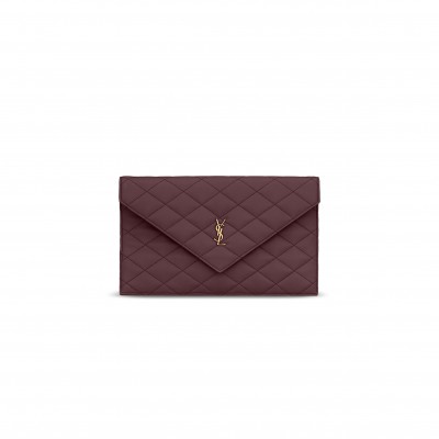 YSL PARIS POUCH IN LAMBSKIN 8695331EL076197 (27*16*1cm)