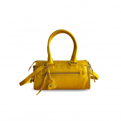 MIU MIU LEATHER HANDBAG 5BA332 (30*15*10cm) MIU MIU LEATHER HANDBAG 5BA332 (30*15*10cm)