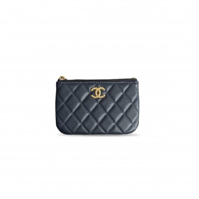CHANEL MASTER CAVIAR QUILTED CC POUCH AP5075 (15*9.5cm) CHANEL MASTER CAVIAR QUILTED CC POUCH AP5075 (15*9.5cm)