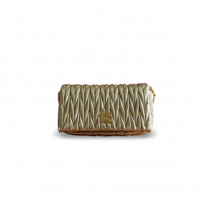 MIU MIU MATELASSÉ NAPPA LEATHER MINI-BAG (18*9.5*4cm) MIU MIU MATELASSÉ NAPPA LEATHER MINI-BAG (18*9.5*4cm)