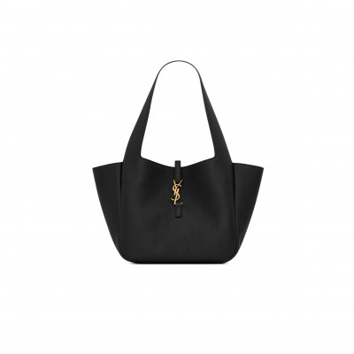 YSL LE 5 À 7 SMALL BEA IN GRAINED LEATHER 779029AADUU1000 (28*23*13cm)