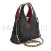 CHANEL CALFSKIN CHIC LADY SMALL SHOPPING TOTE (23*23*7cm) 