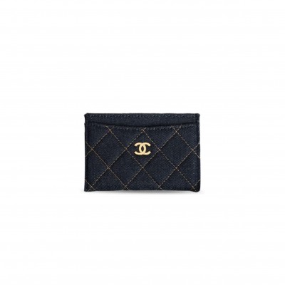CHANEL 26P DENIM CARD HOLDER AP0213 (11*7.5*1cm)
