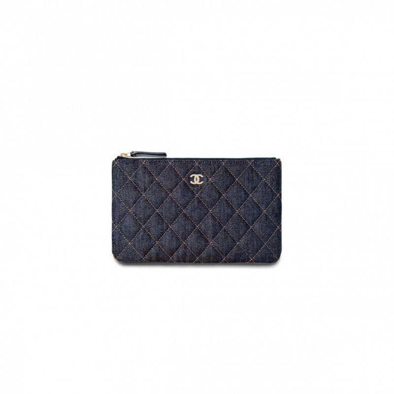 CHANEL MASTER DENIM SMALL O CASE ZIPPY POUCH AP1071 (20*12.2*1cm)