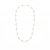 VAN CLEEF ARPELS VINTAGE ALHAMBRA LONG NECKLACE, 20 MOTIFS GOLD AND ROCK CRYSTAL
