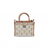 MIU MIU EMBROIDERED MESH TOP-HANDLE BAG 5BA310 (19.5*14x9cm) MIU MIU EMBROIDERED MESH TOP-HANDLE BAG 5BA310 (19.5*14x9cm)