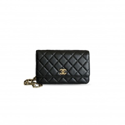 CHANEL WALLET ON CHAIN CAVIAR AP5073 (19*13*3cm)