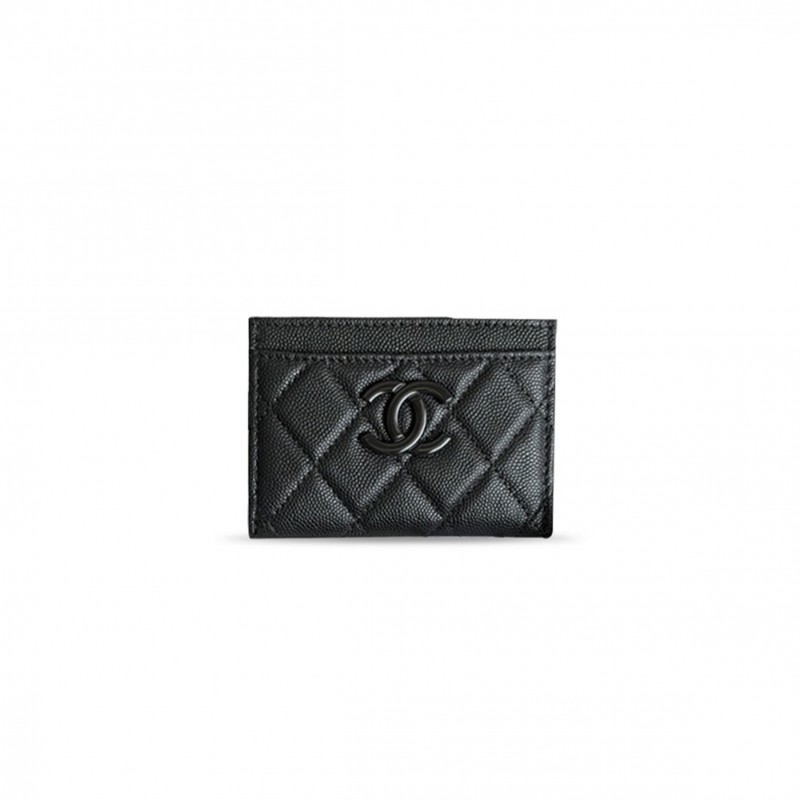 CHANEL CAVIAR QUILTED CARD HOLDER AP1967 (11*8cm)