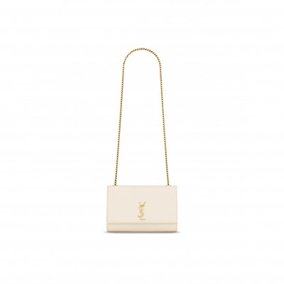 YSL NEW KATE SMALL IN GRAIN DE POUDRE LEATHER 851504 (20*13*5cm)
