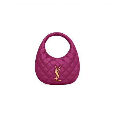 YSL ICARINO IN QUILTED NAPPA 851689AAANG6795 (27*17*7.5cm)
