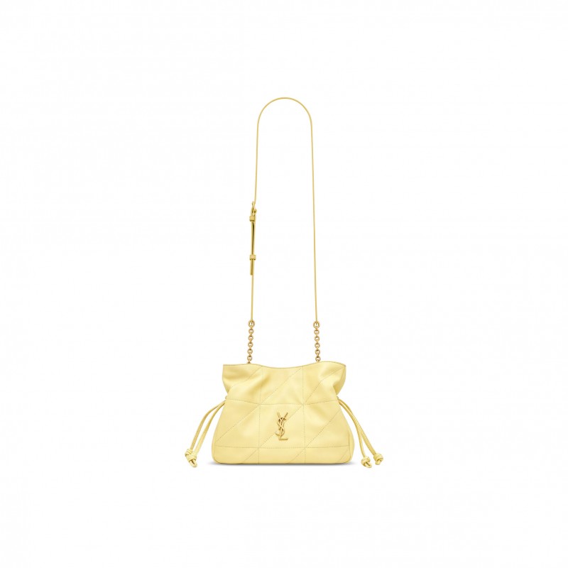YSL JAMIE SHOULDER POUCH IN LAMBSKIN 862712 (26*18*12.5cm)