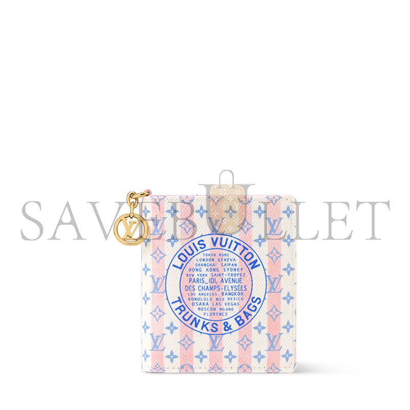 LOUIS VUITTON MASTER CHARMS POCKET WALLET M29058 (10*9*2.5cm) LOUIS VUITTON MASTER CHARMS POCKET WALLET M29058 (10*9*2.5cm)