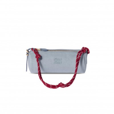 MIU MIU GABARDINE POUCH 5NE853 (22*9*9cm)