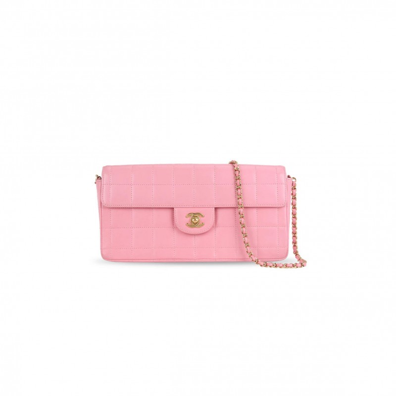 CHANEL CHOCOLATE BAR FLAP BAG (26*13*4cm) 