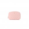 CHANEL MASTER CAVIAR QUILTED MEDIUM CURVY POUCH COSMETIC CASE LIGHT PINK (18.5*11*6cm) 