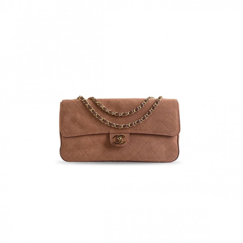 CHANEL SUEDE CALFSKIN SMALL SOUPLISSIMO MAXI FLAP AS6281 (32*19*10cm)