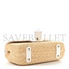 CHANEL RAFFIA LAMBSKIN SMALL FLAP BAG BEIGE WHITE AS6017 (23*16*8cm)