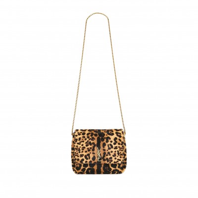 YSL KATE SUPPLE CALF HAIR SHOULDER BAG 851557AAFQZ2499 (20*16*6cm)