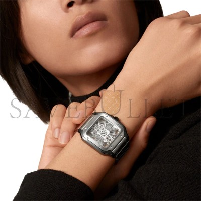 CARTIER SANTOS DE CARTIER SKELETON WATCH 39.8MM WHSA0027 CARTIER SANTOS DE CARTIER SKELETON WATCH 39.8MM WHSA0027