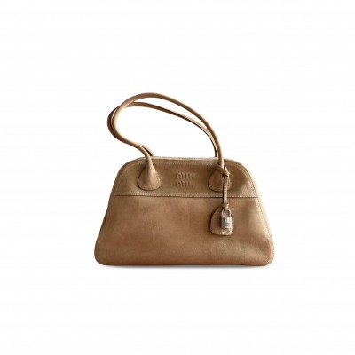 MIU MIU VIVANT SUEDE BAG 5BB196 (40*24*13cm)