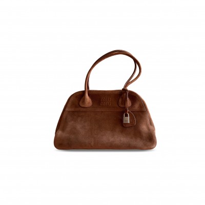 MIU MIU VIVANT SUEDE BAG 5BB196 (40*24*13cm)