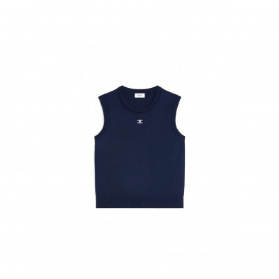 CELINE TOP IN FINE WOOL RX0I70100.07DX