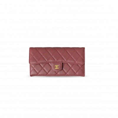 CHANEL LONG ZIPPER WALLET A80758 (19*10.5*3cm) 